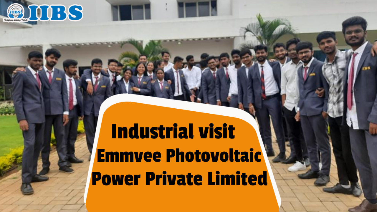 Industrial visit to Emmvee Photovoltaic Power Private Limited | MBA in Business Analytics Bangalore