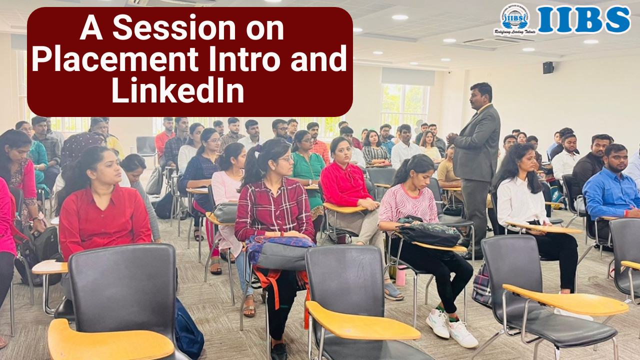 A Session On Placement Intro and LinkedIn-MOM D-5 | Top MBA Colleges in Bangalore