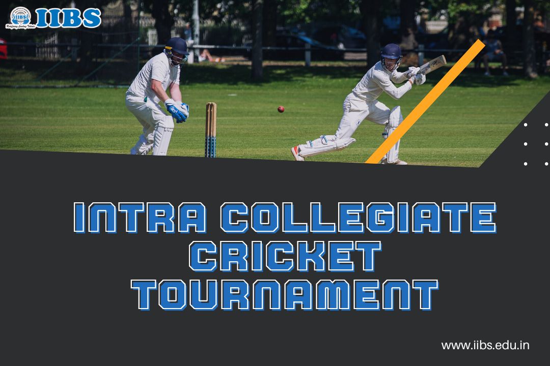 Intra Collegiate Cricket Tournament at IIBS | MBA in Digital Marketing in Bangalore
