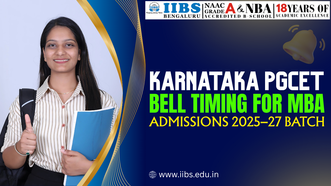 Karnataka PGCET Bell Timing for MBA Admissions 2025–27 Batch