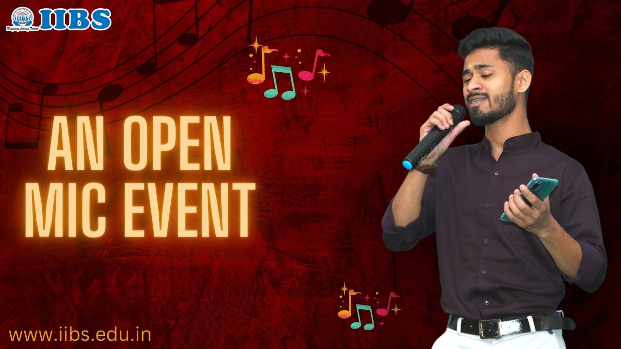 An Open Mic Event | List of MBA Colleges in Bangalore with Contact Details