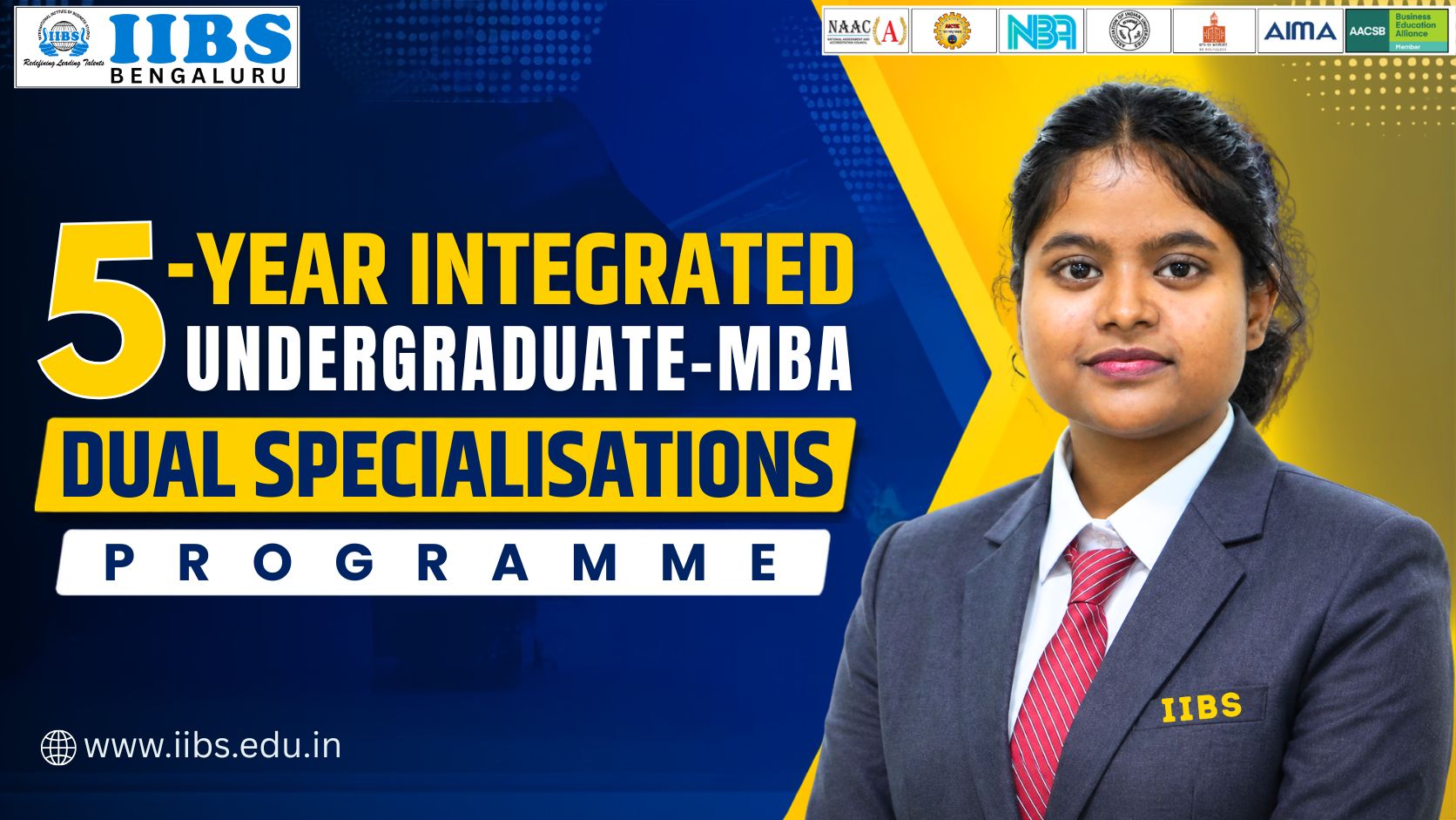 5-Year Integrated Undergraduate-MBA Dual Specialisations Programme