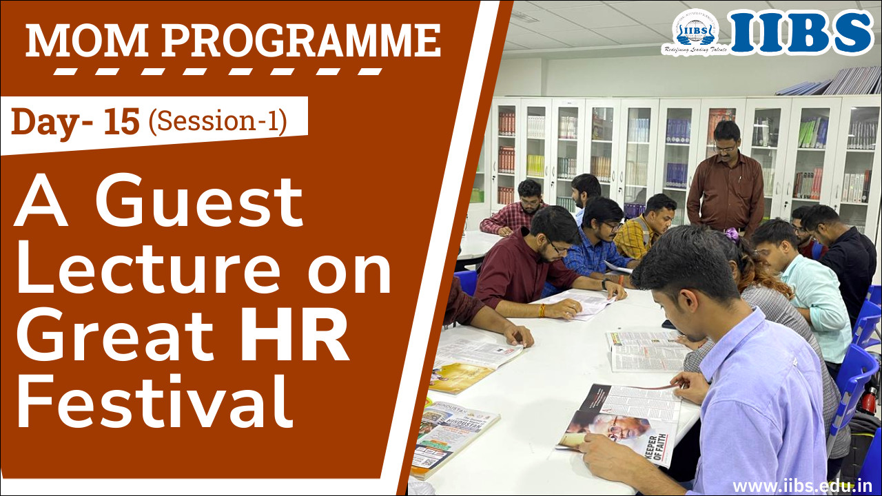 A Guest Lecture on Great HR Festival | MOM Programme | Day-15 | Session- 1 | MBA in HR Bangalore 