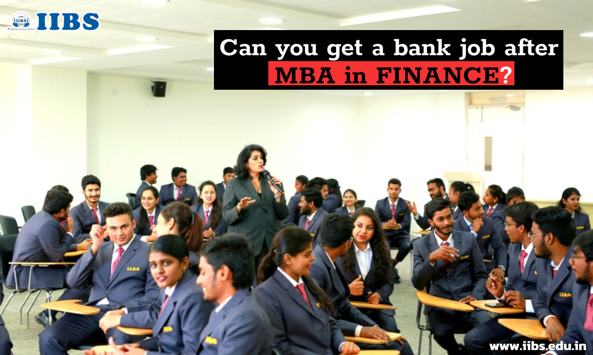 Can you get a bank job after MBA in FINANCE?| MBA finance in Bangalore