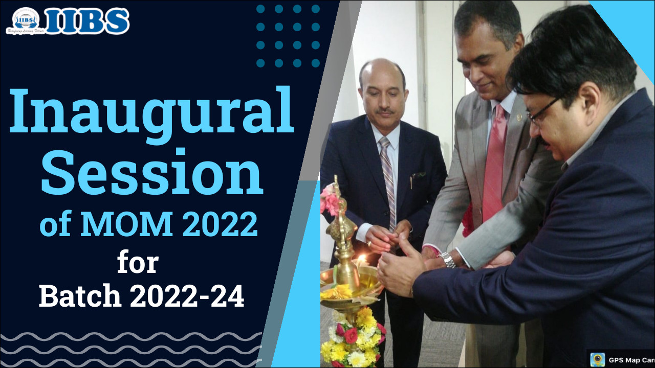 Inaugural Session of MOM 2022 for Batch 2022-24 | AICTE approved MBA college in Bangalore