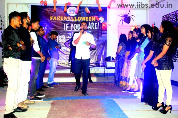 MBA Students Enjoy the Farewell Party at IIBS Bangalore Campus