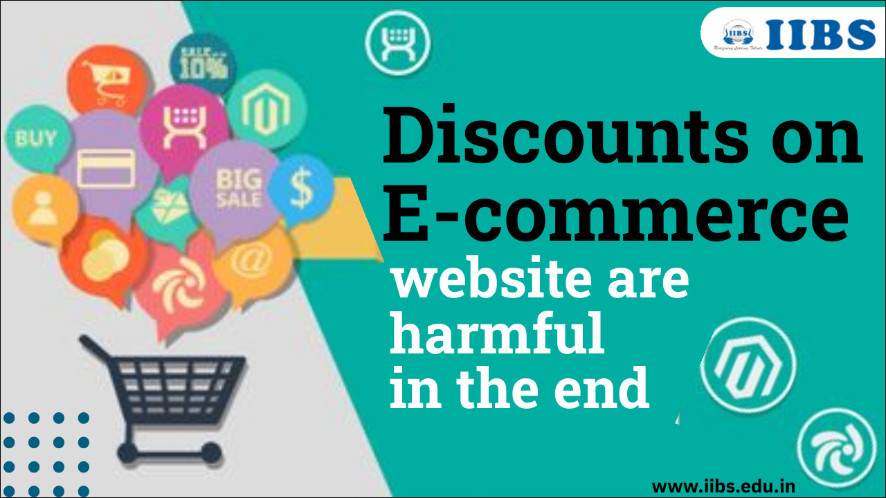 Discounts on E-commerce website are harmful in the end | MBA in Bangalore  