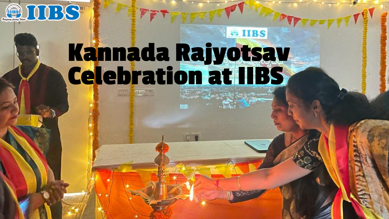 Kannada Rajyotsav Celebration at IIBS | MBA it Colleges in Bangalore