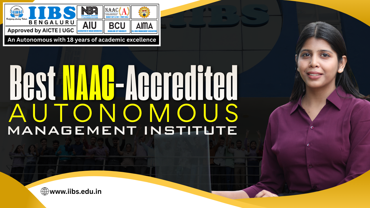 Best NAAC-Accredited Autonomous Management Institute for MBA in India