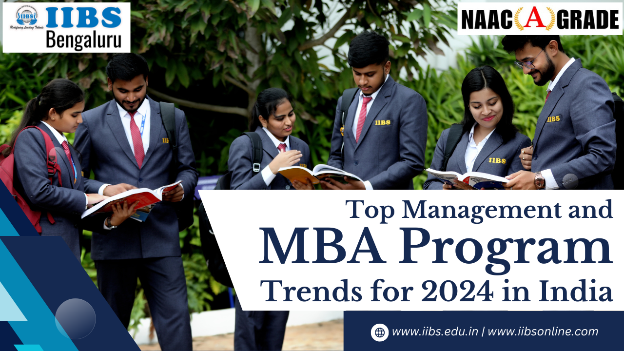 Top Management and MBA Program Trends for 2024 in India