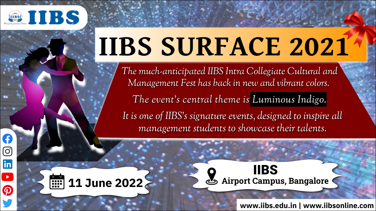 IIBS SURFACE 2021 | Upcoming Event