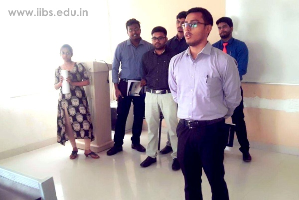 A Session on Success Wind for MBA Student- IIBS Bangalore