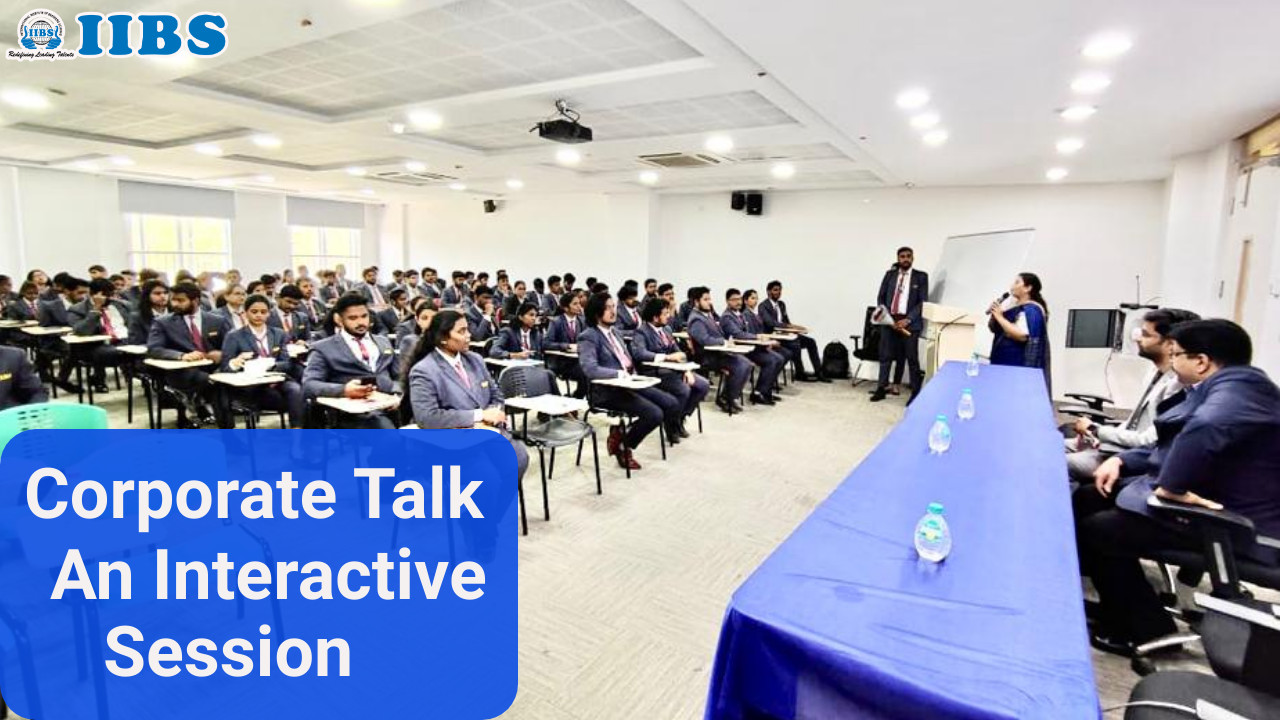 Corporate Talk – An Interactive Session | MBA in Operations Management in Bangalore