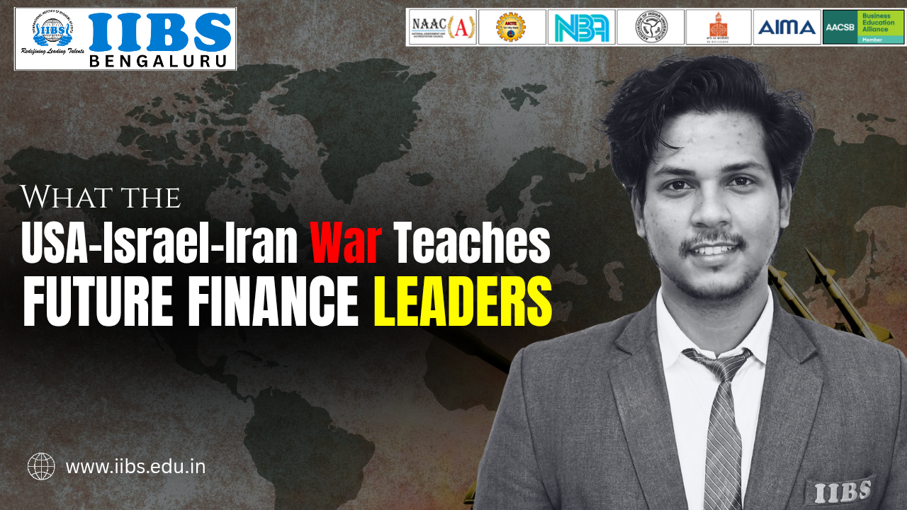 What the USA–Israel–Iran War Teaches Future Finance Leaders