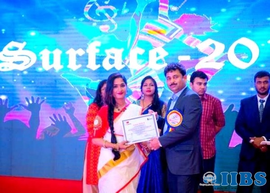 Vanitha Covergirl Contest Winner Anusha, IIBS MBA Student