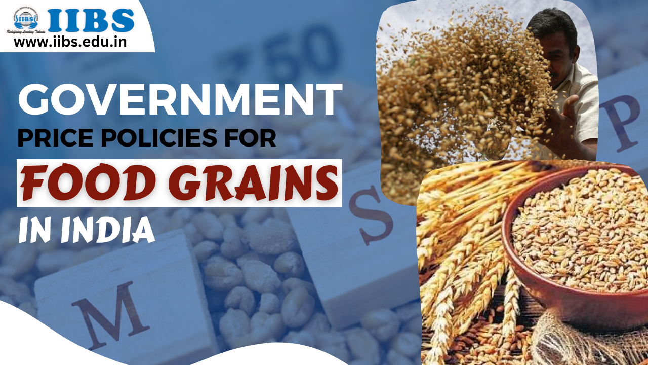 Government price policies for food grains in India