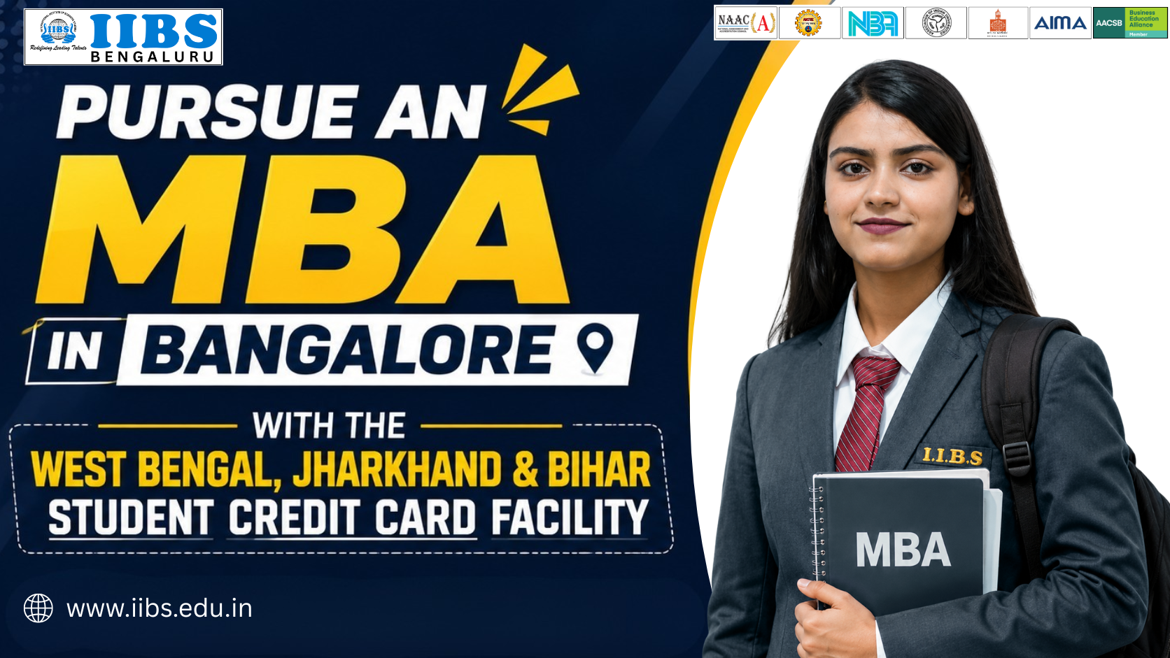 Pursue an MBA in Bangalore with the West Bengal, Jharkhand & Bihar Student Credit Card Facility