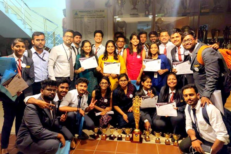 MBA Students of IIBS Participated in Nemessis Fest at Presidency College, Bangalore