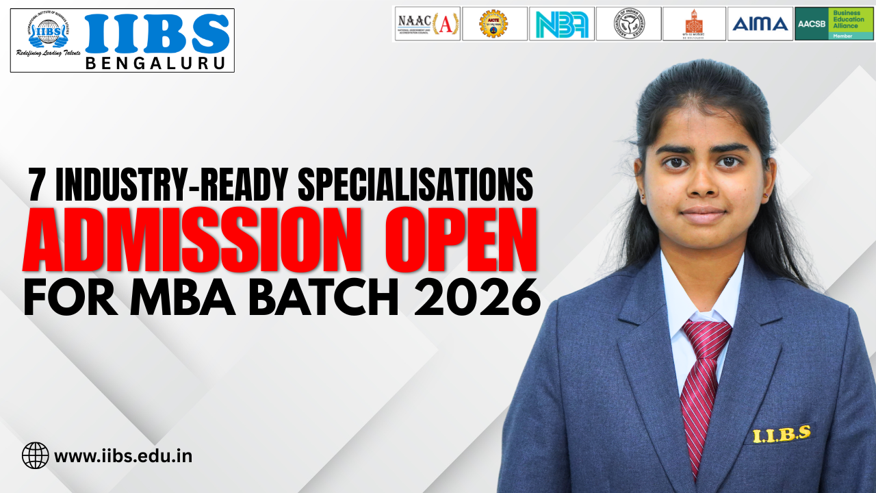 7 Industry-Ready Specialisations Admission Open for MBA Batch 2026