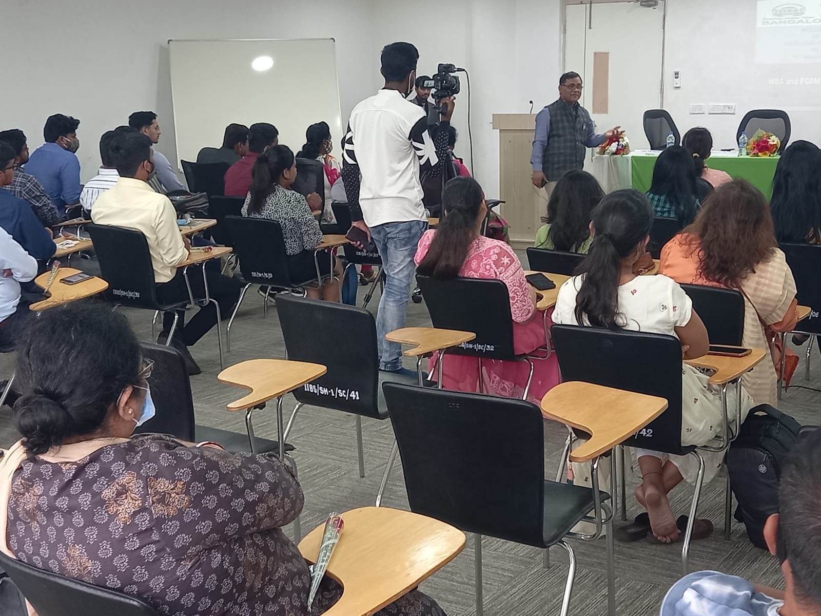 MBA Batch 2021-23- Success Winds Session during MOM Program