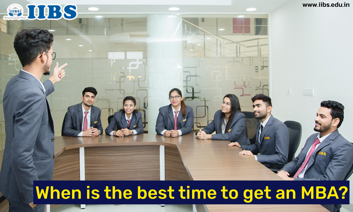 When is the best time to get an MBA? |Best MBA courses in Bangalore