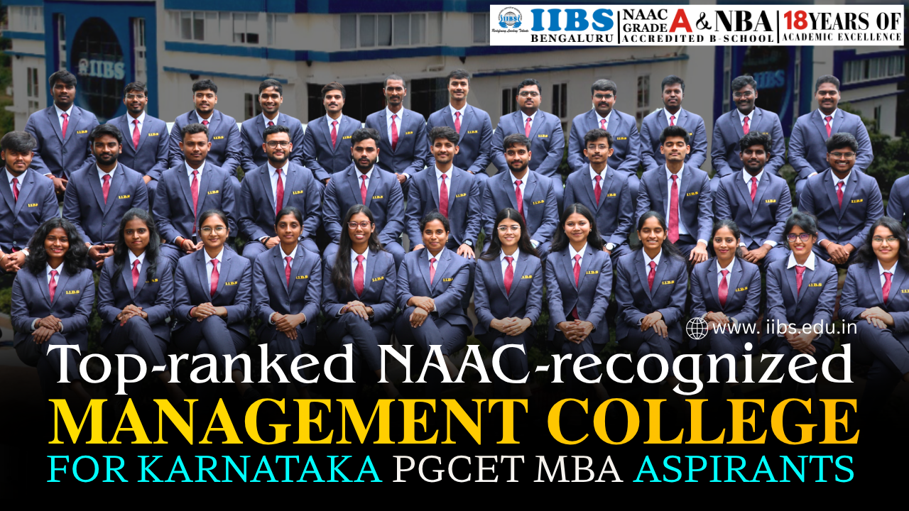 Top-ranked NAAC-recognized management College for Karnataka PGCET MBA Aspirants