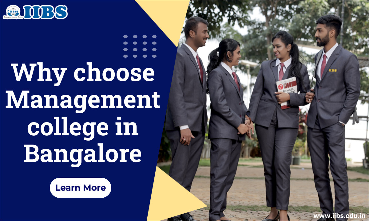 Why choose management college in Bangalore | AICTE approved B-school in Bangalore