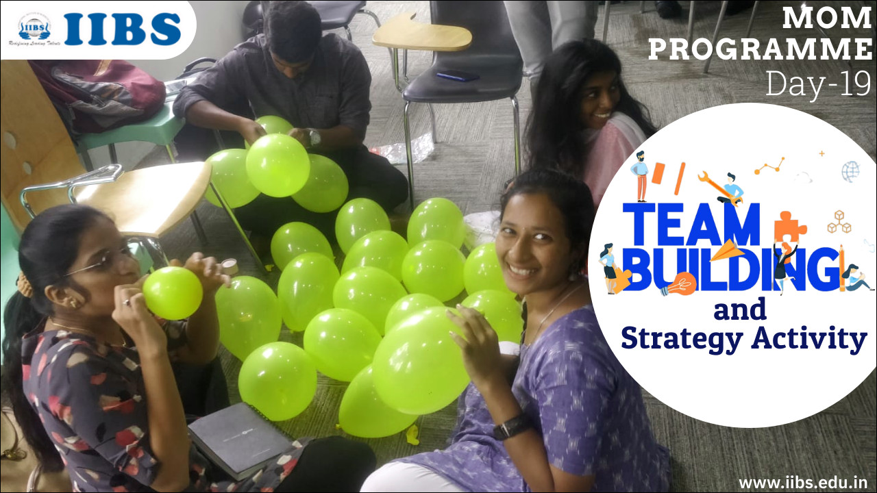  Team Building and Strategy Activity | MOM Programme | Day-19 | MBA college in Bangalore 