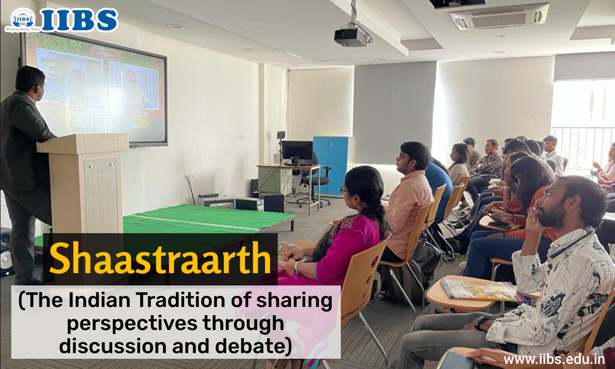 Shaastraarth (The Indian Tradition of sharing perspectives through discussion and debate) |Best MBA Colleges in under PGCET in Bangalore