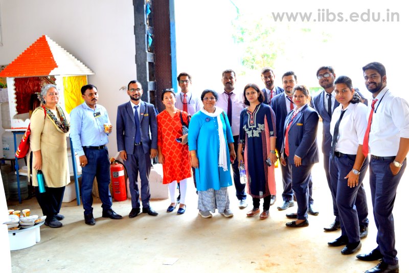 Industrial visit to Hindpac by MBA  Student of IIBS Bangalore