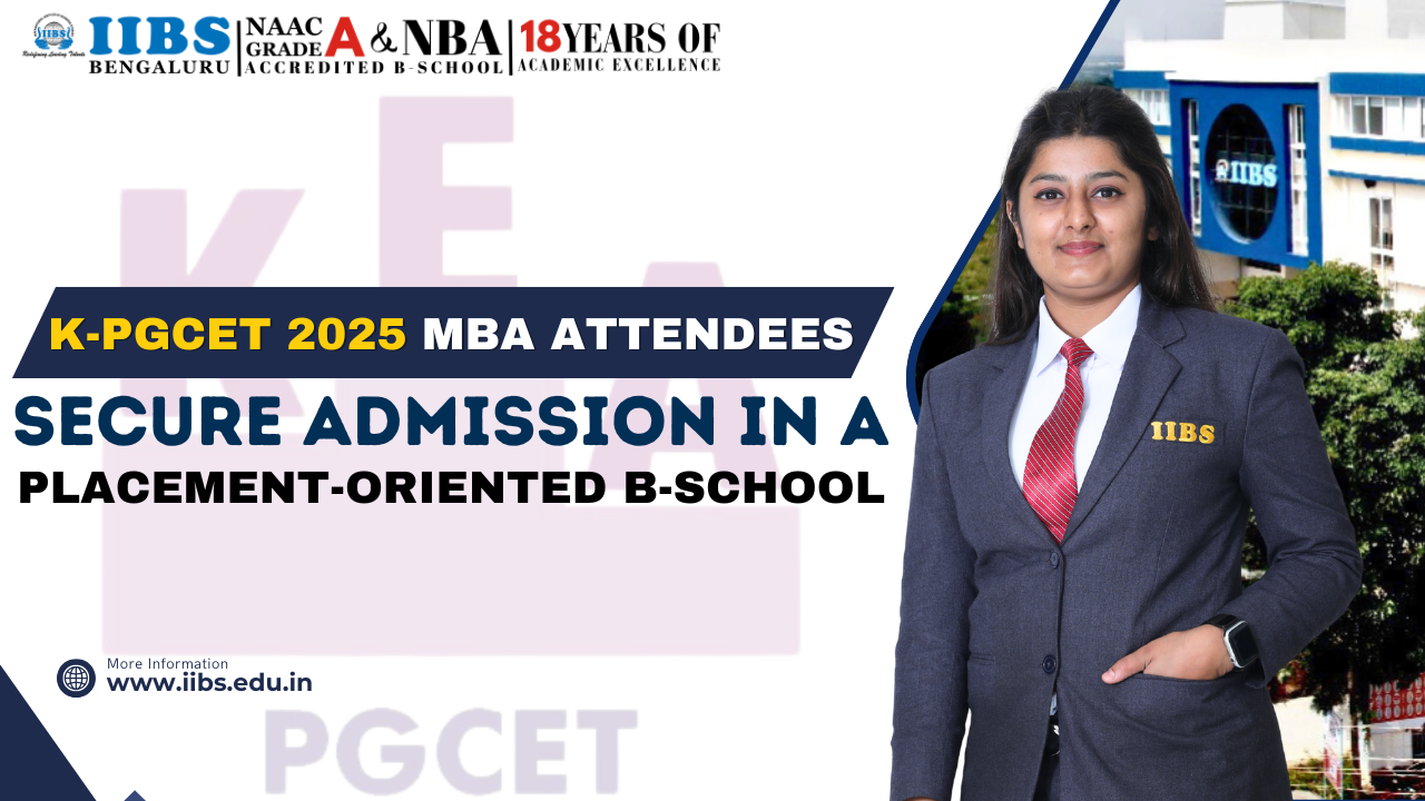 K-PGCET 2025 MBA Attendees Secure Admission in a Placement-Oriented B-School