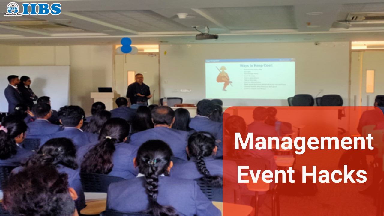 Management Event Hacks | MBA Admission 2023 in Bangalore