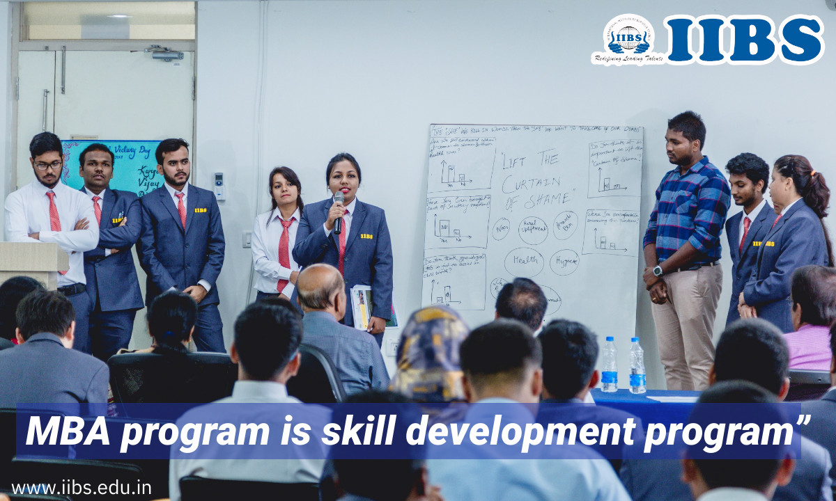MBA is in greater demand by Employers because “MBA program is skill development program”