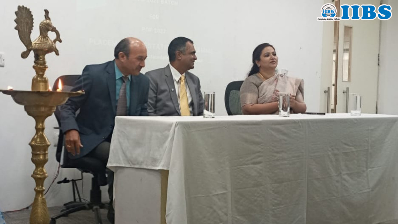 Placement Orientation Program (POP) – Inaugural Session | MBA in HR Bangalore
