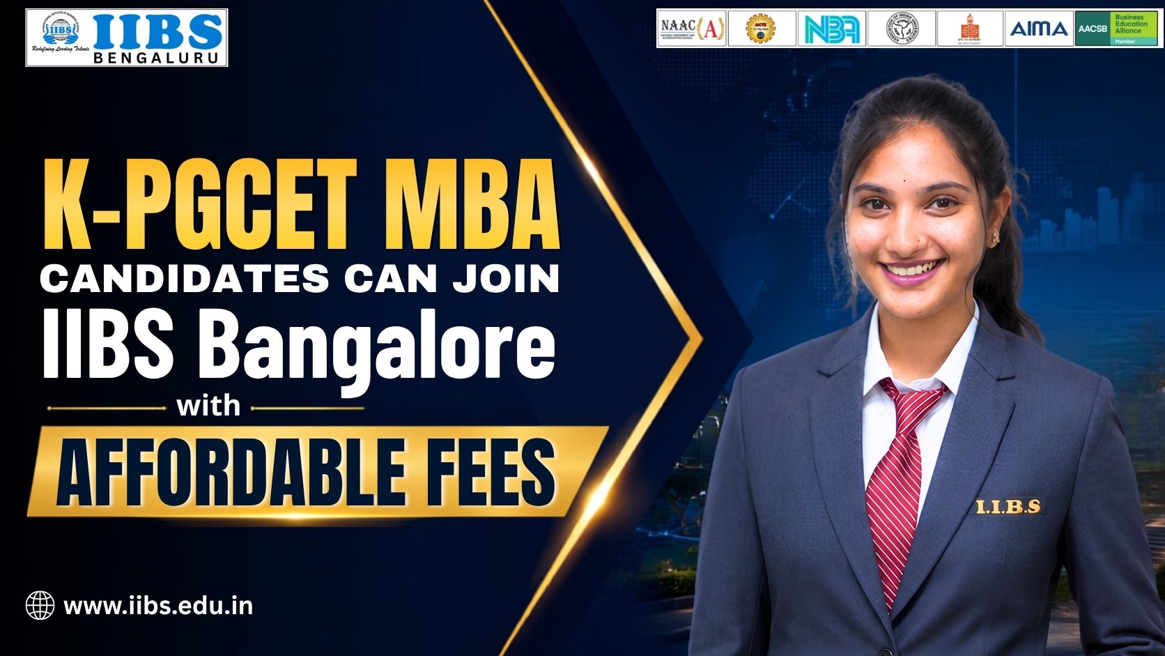 K-PGCET MBA Candidates Can Join IIBS Bangalore with Affordable Fees