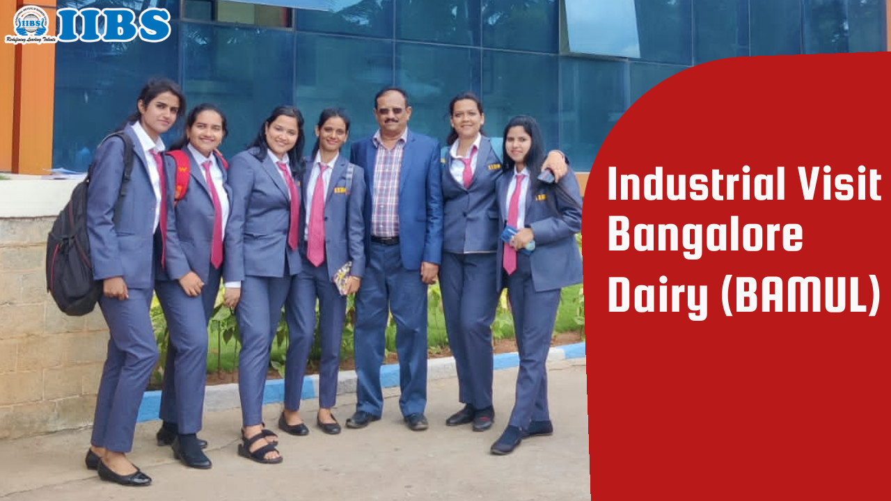 Industrial Visit  to Bangalore Dairy (BAMUL), Dairy Circle, Bangalore | MBA in Operations Management in Bangalore