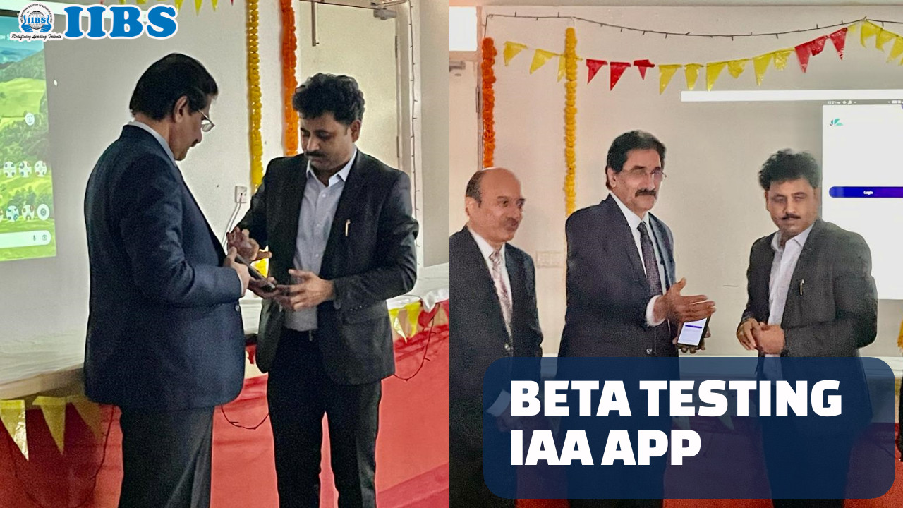 Beta Testing of IAA App | MBA in data analytics in Bangalore