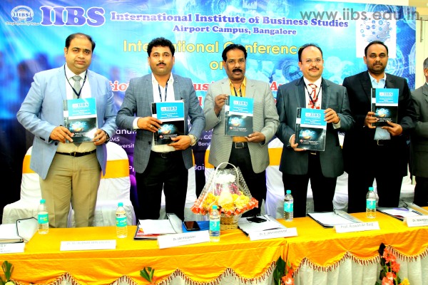 Int'l. Conference on Disruption in Industry 4.0 at IIBS Bangalore