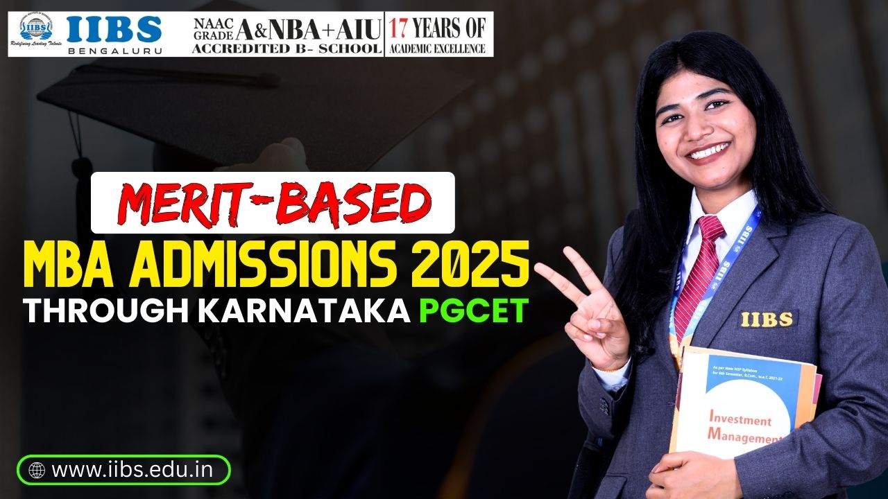 Merit-Based MBA Admissions 2025 Through Karnataka PGCET