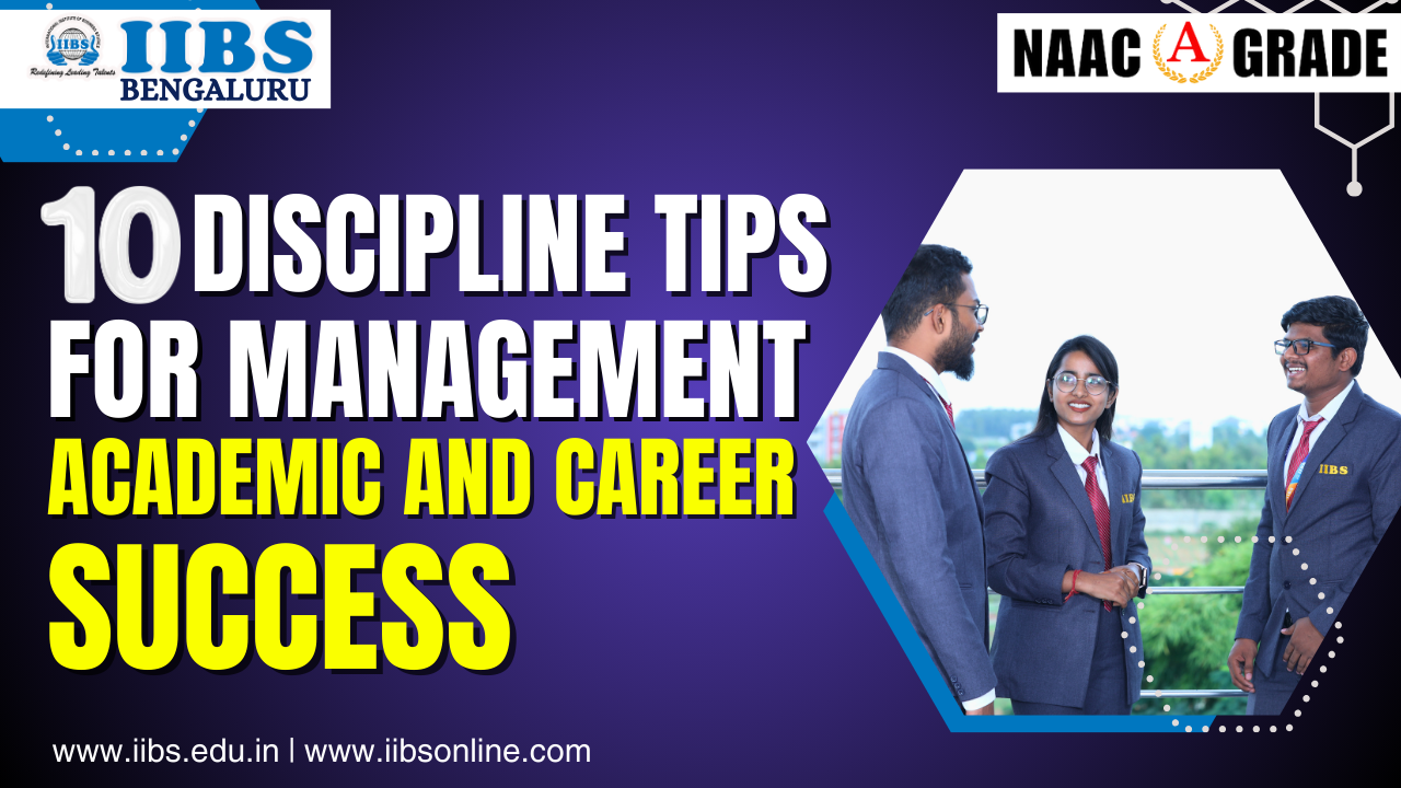 10 Discipline Tips for Management Academic and Career Success