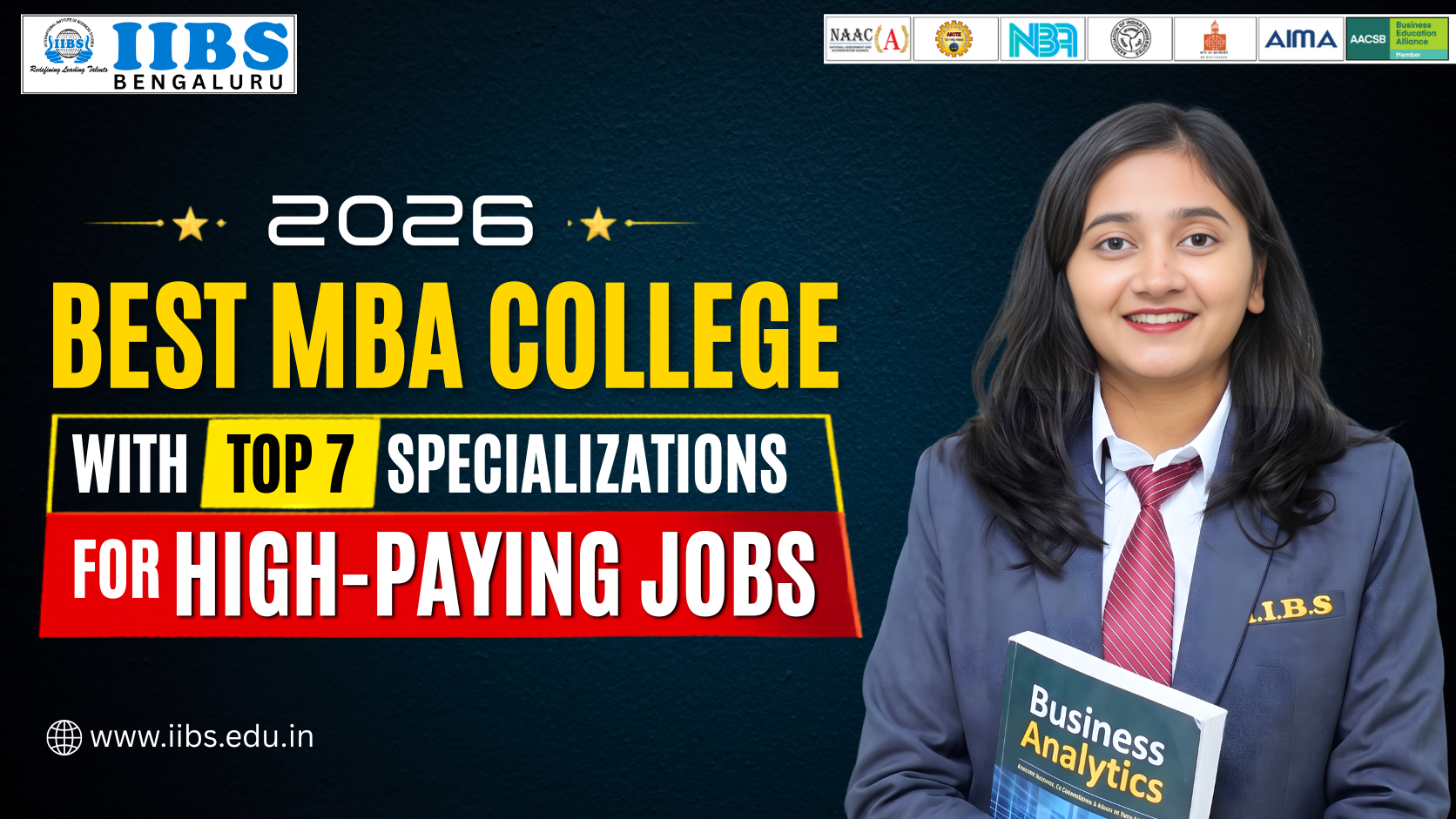 2026 Best MBA College with Top 7 Specializations for High-Paying Jobs