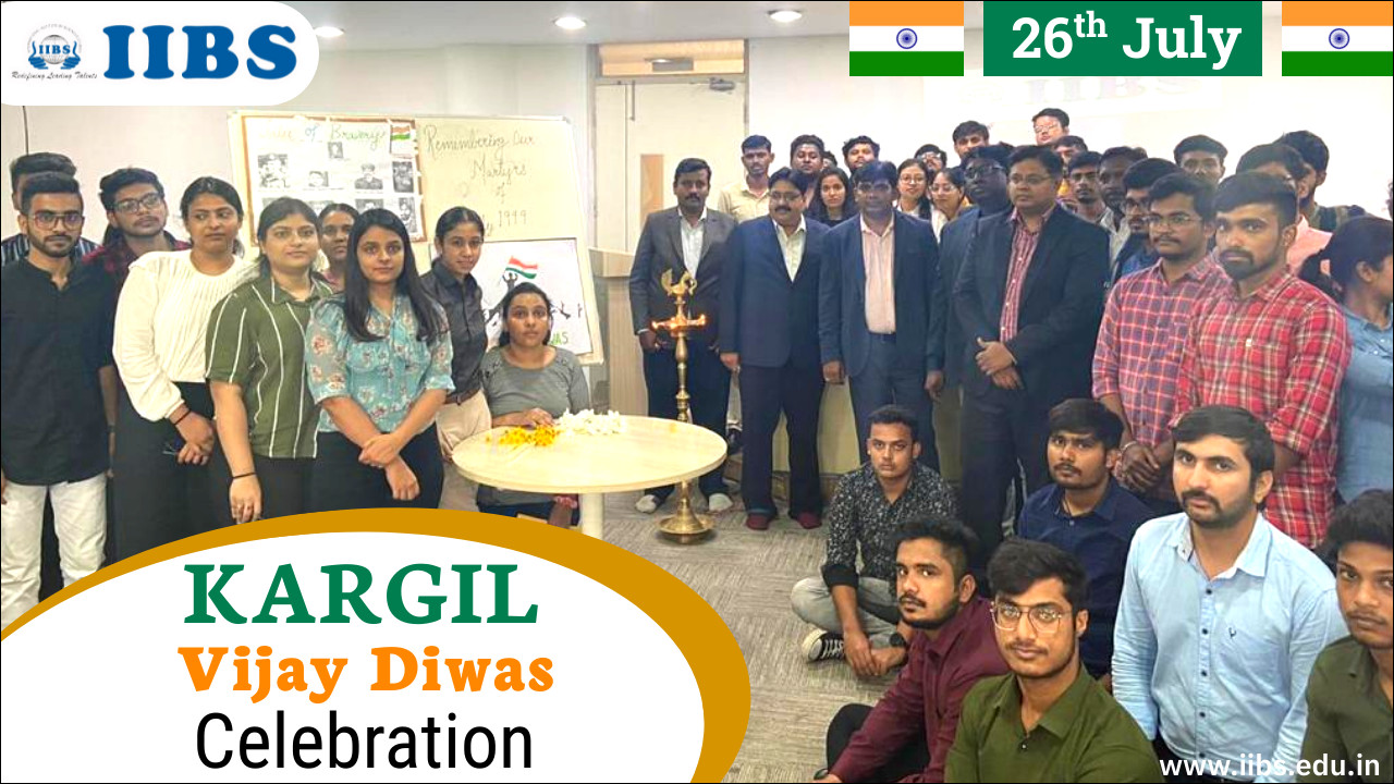 Kargil Vijay Diwas Celebration at IIBS Bangalore | MBA program in Bangalore