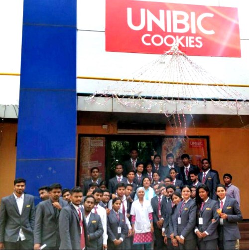 Industrial visit IIBS MBA Students to UNIBIC Cookies Company