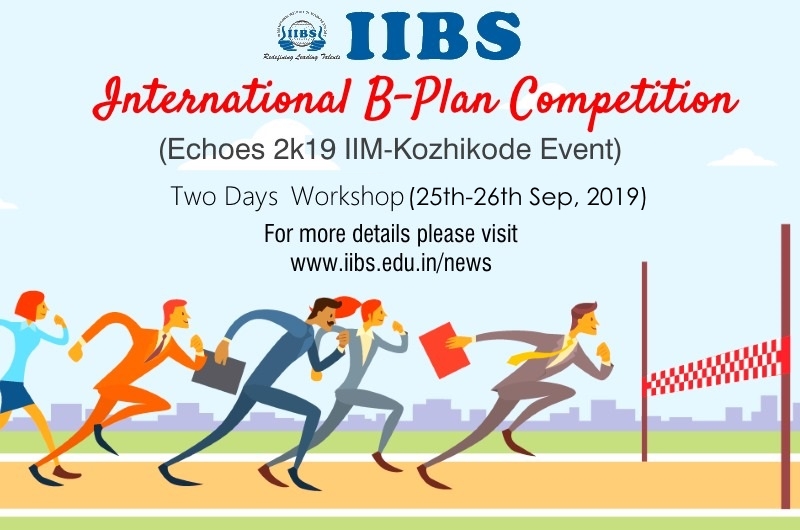 Workshop on B-Plan Competition IIM-K Echoes 2019-20 at IIBS