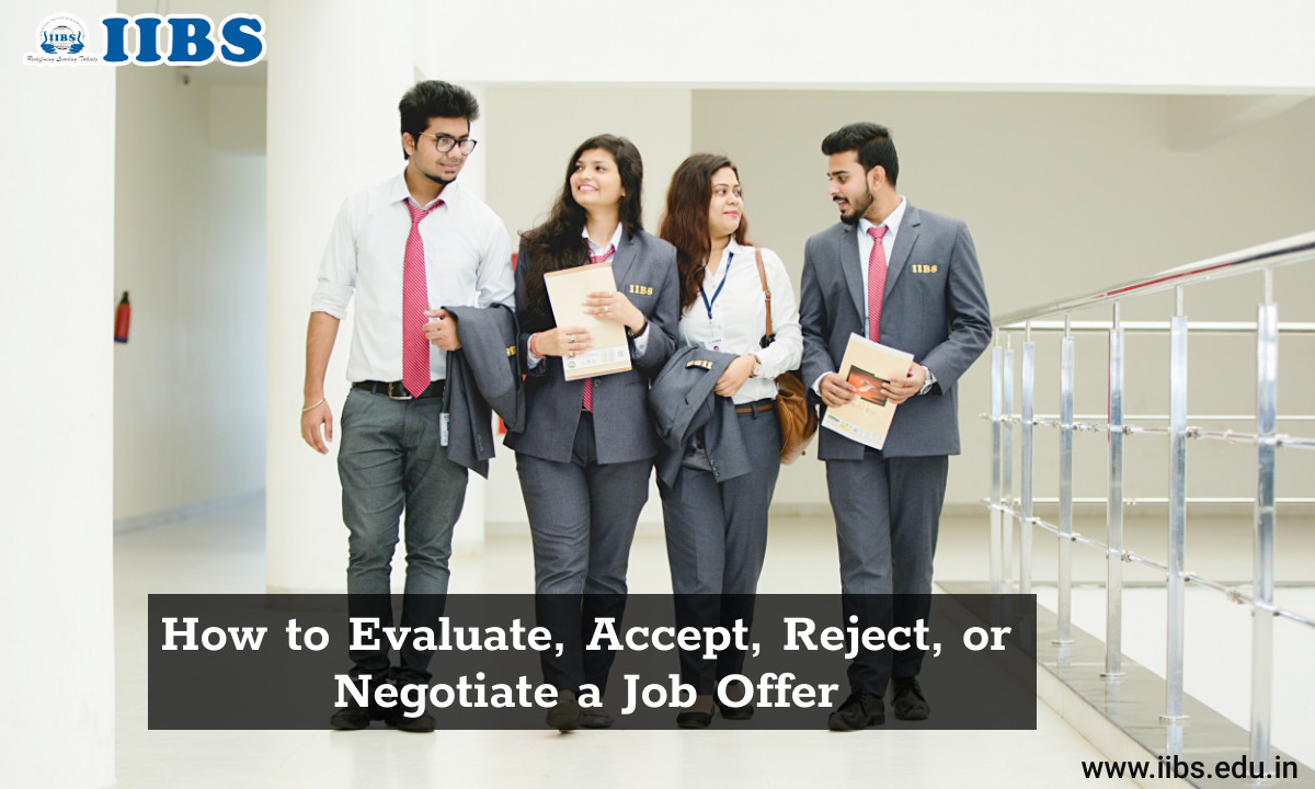 How to Evaluate, Accept, Reject, or Negotiate a Job Offer|Best colleges for MBA correspondence in Bangalore
