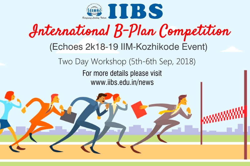 Workshop on B-Plan Competition IIM-K Echoes 2018-19 at IIBS