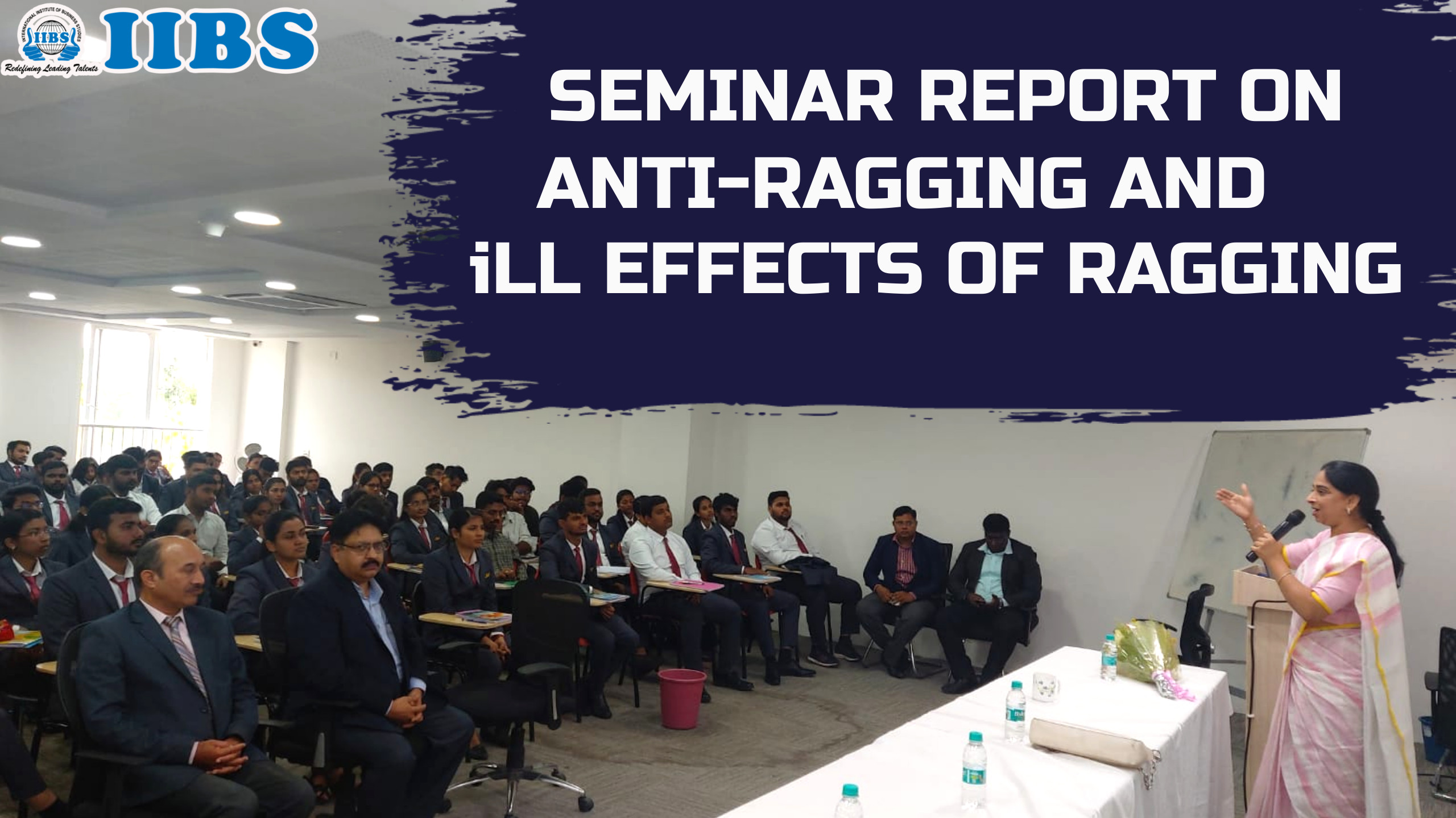 Seminar Report on Anti-Ragging and III Effects of Ragging | MBA it colleges in Bangalore