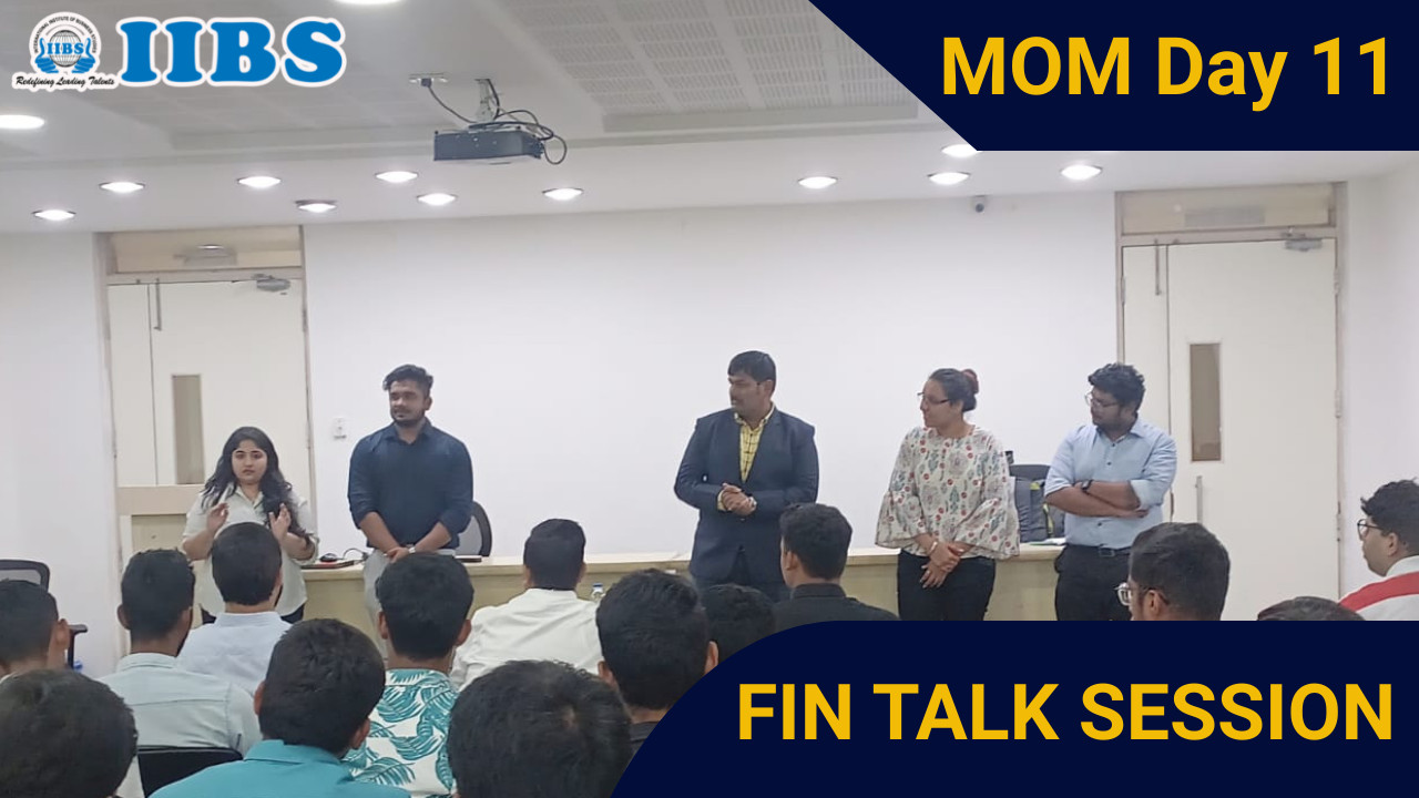 FIN TALK – An Interactive Session | MBA Business Analytics Bangalore