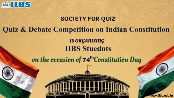 Quiz & Debate Competition on Indian Constitution | MBA in Data Analytics in Bangalore